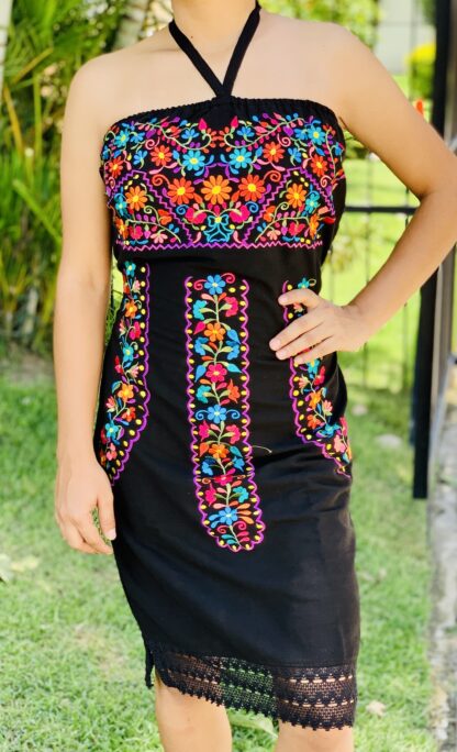 rj00660 vestido para mujer artesanal Chiapas proveedor Mayorista