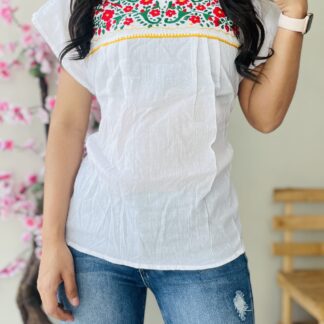 rj 00663 Blusa para mujer artesanal Chiapas Proveedor Mayorista