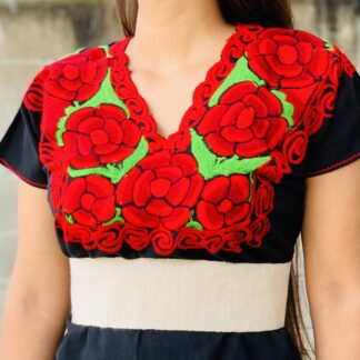 rj00713 Blusa para mujer artesanal Chiapas Proveedor Mayorista