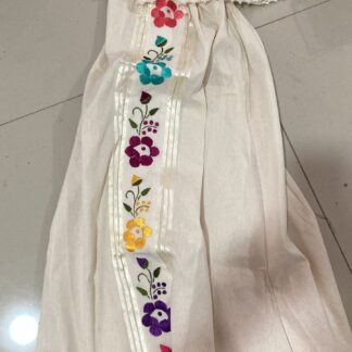 rj01072 vestido manta bordado dama unitalla