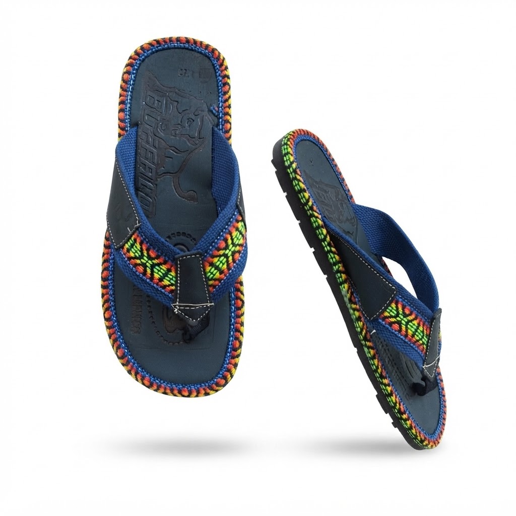 Huarache artesanal hombre piso hecho a mano zj00689